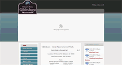 Desktop Screenshot of gibbsborotownhall.com