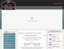 Tablet Screenshot of gibbsborotownhall.com